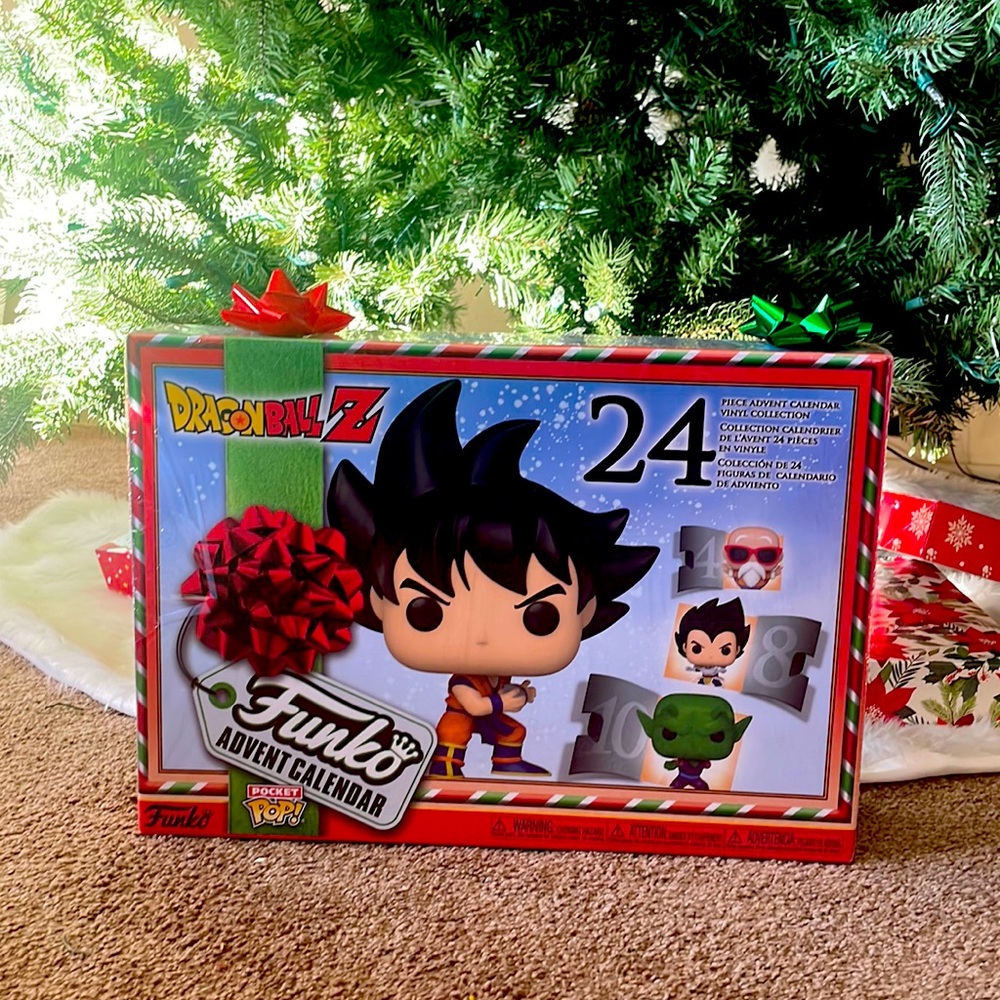 Funko Advent Calendar 24 piece advent Dragon Ball Z collection